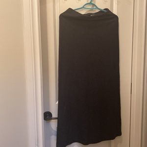 Jacob dark grey long skirt